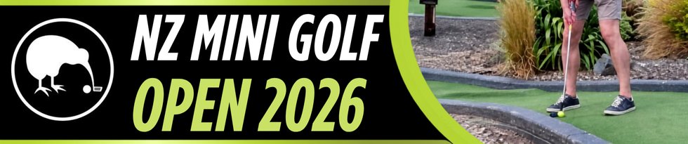 NZ Mini Golf Open 2026 hero image